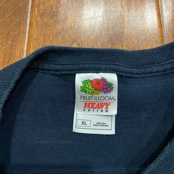 Fruit Of The Loom Kid Rock American Bad A** Vintage Tee Black White Mens Size XL - Picture 6 of 8